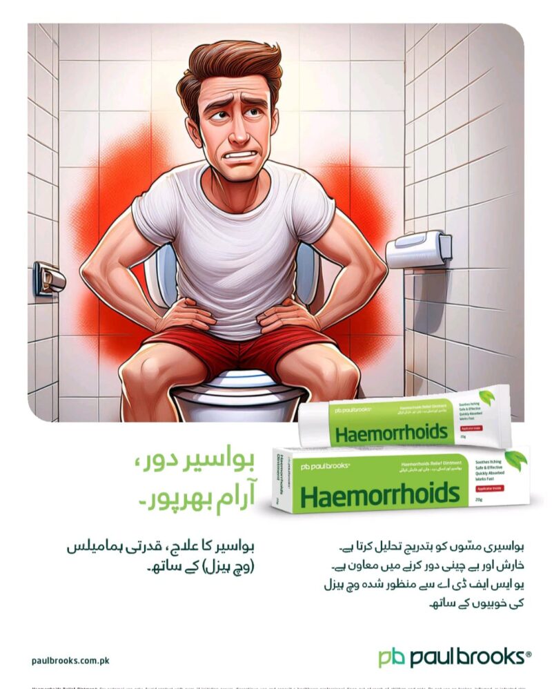 Tube of Haemorrhoids 20gm Ointment with applicator, for the treatment of piles.